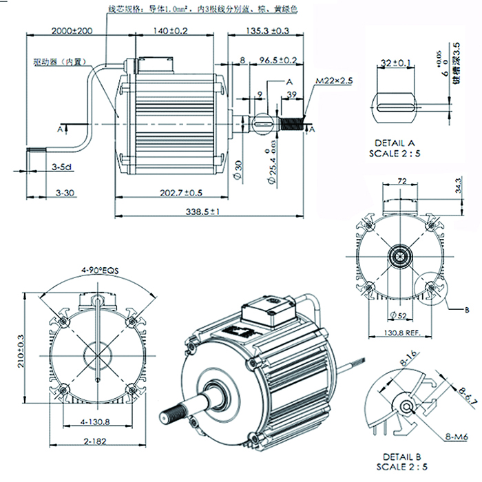 industrial fan bldc motor(圖2)