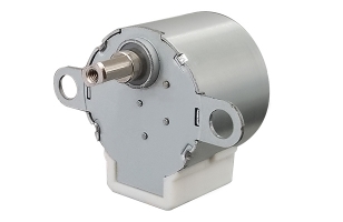 Geared stepping motor