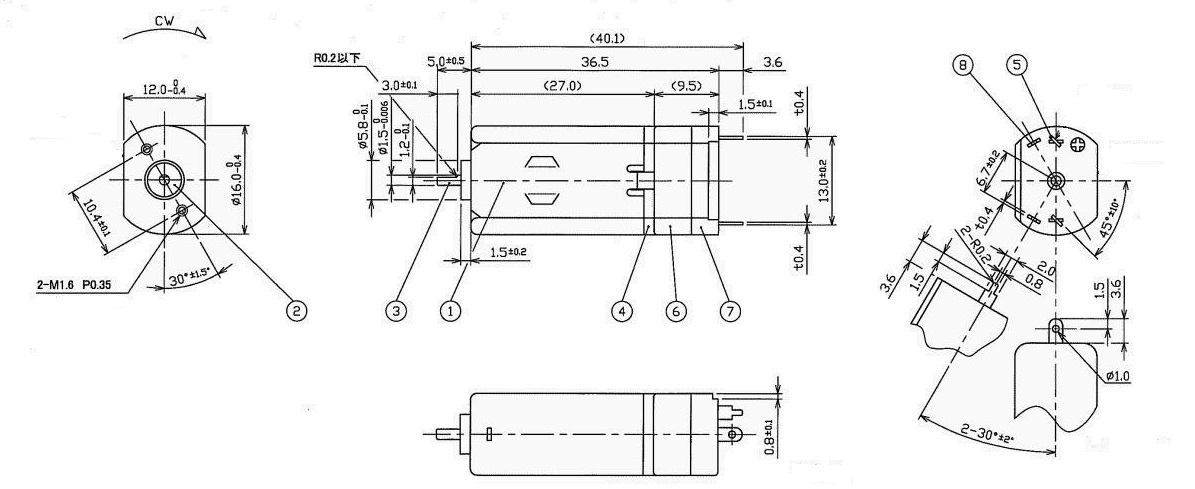 FM-101 直流有刷電機(圖5)