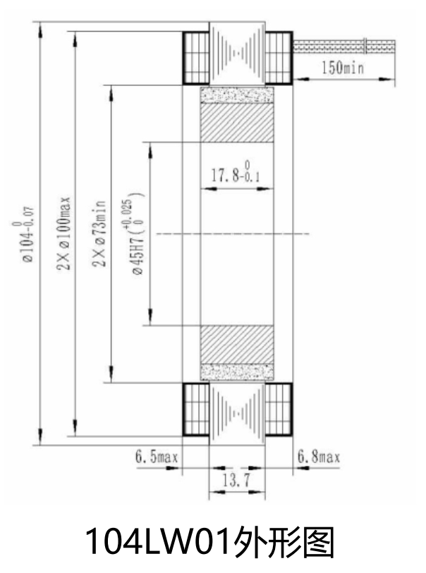 無刷力矩電機(jī)104LW01(圖2)